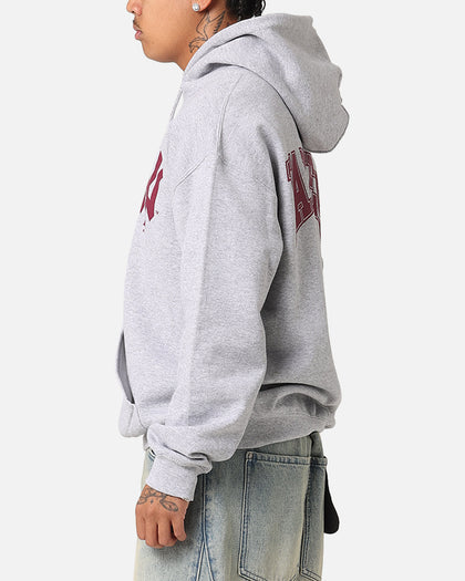 Majestic Athletic New York Yankees Wordmark Arch Hoodie Grey