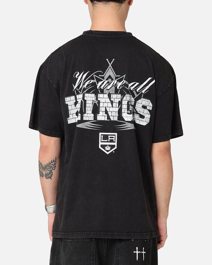 Culture Kings Los Angeles Kings Heavy T-Shirt Black Acidwash