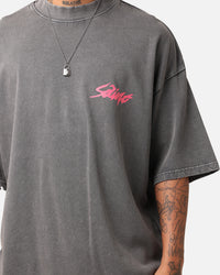 Saint Morta Artistry T-Shirt Washed Charcoal