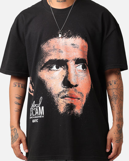 UFC By Culture Kings Islam Makhachev Champion Heavy T-Shirt Black