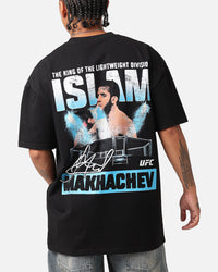 UFC By Culture Kings Islam Makhachev Champion Heavy T-Shirt Black