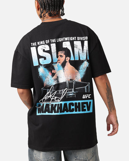 UFC By Culture Kings Islam Makhachev Champion Heavy T-Shirt Black