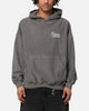 Carre Serif Hoodie Washed Charcoal