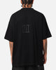 The Anti Order Brail Mock Neck T-Shirt Off  Black/Black