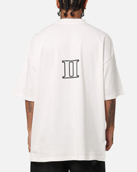 The Anti Order A-Track Mock Neck T-Shirt Off White/Black