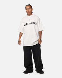 The Anti Order A-Track Mock Neck T-Shirt Off White/Black