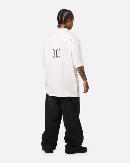 The Anti Order A-Track Mock Neck T-Shirt Off White/Black