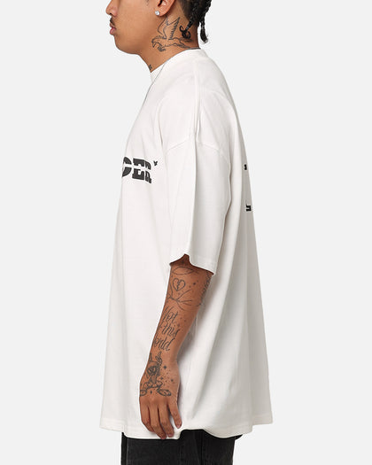 The Anti Order A-Track Mock Neck T-Shirt Off White/Black