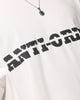 The Anti Order A-Track Mock Neck T-Shirt Off White/Black