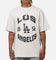 Majestic Athletic Los Angeles Dodgers Doyers Crest T-Shirt Silver Marle