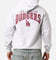 Majestic Athletic Los Angeles Lakers Fulter Team Arch Hoodie Grey Marle
