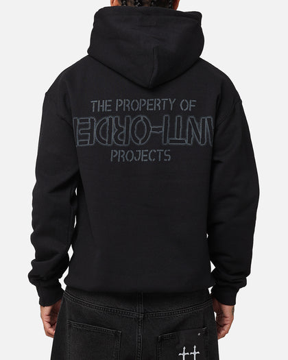 The Anti Order Anti-Order Projects Hoodie Black