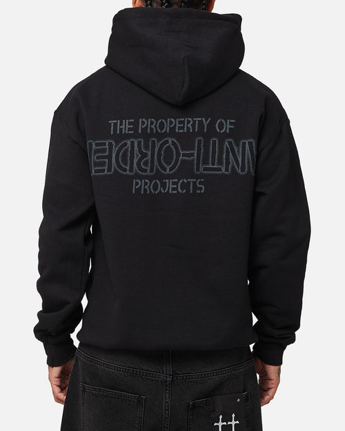 The Anti Order Anti-Order Projects Hoodie Black