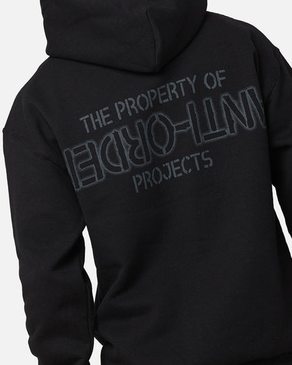 The Anti Order Anti-Order Projects Hoodie Black