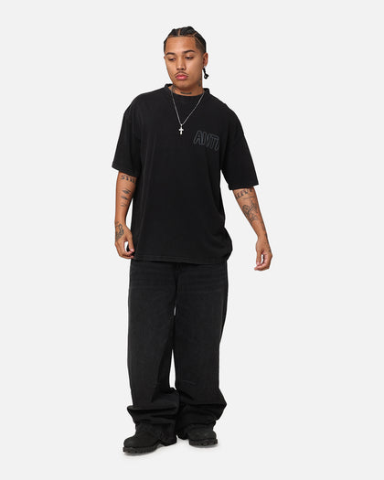 The Anti Order Anti-Order Projects T-Shirt Black Acidwash