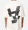The Anti Order Smash Repair Mock Neck T-Shirt Off White/Black