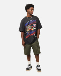 Mitchell & Ness Melbourne Demons Mascot Character T-Shirt Faded Black