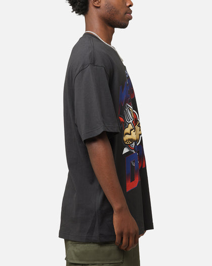 Mitchell & Ness Melbourne Demons Mascot Character T-Shirt Faded Black