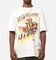 Mitchell & Ness Hawthorn Hawks Mascot Character T-Shirt Silver Marle
