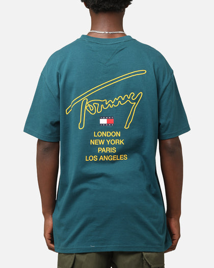 Tommy Jeans TJM City Twist T-Shirt Green