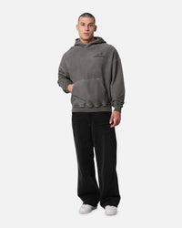 Saint Morta Paradise Hoodie Washed Charcoal