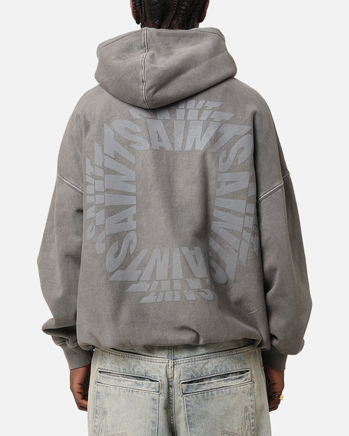 Saint Morta Rave Premium Hoodie Washed Charcoal