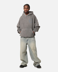 Saint Morta Rave Premium Hoodie Washed Charcoal