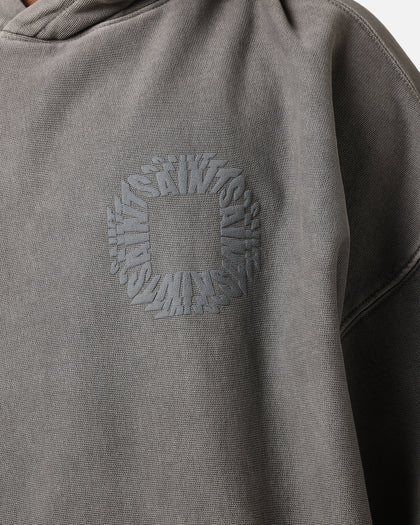 Saint Morta Rave Premium Hoodie Washed Charcoal