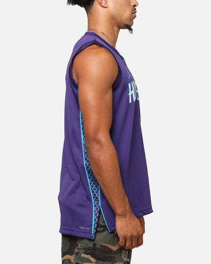 Nike Lamelo Ball Charlotte Hornets #1 Statement Edition 2022/23 Nike Dri-Fit NBA Swingman Jersey New Orchid