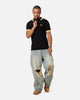 Bird Of Condor Birdies And Beats Quater Zip Polo T-Shirt Black