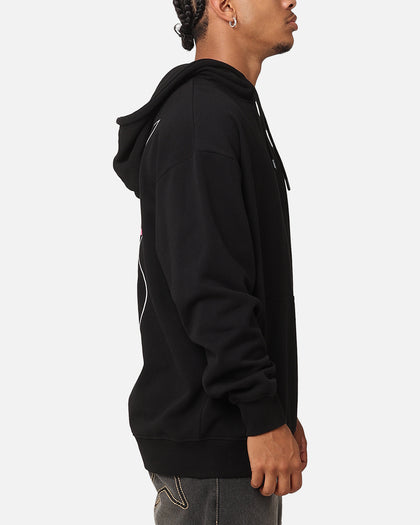 Playboy Wavy Stack Hoodie Black