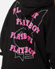 Playboy Wavy Stack Hoodie Black
