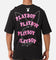Playboy Wavy Stacked T-Shirt Black