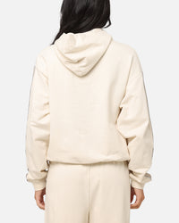 Champion Women's Lux Taping Hoodie Natural