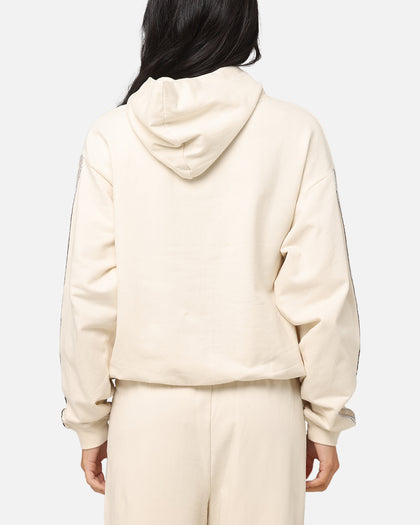 Champion Women's Lux Taping Hoodie Natural