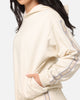 Champion Women's Lux Taping Hoodie Natural