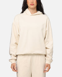 Champion Women's Lux Taping Hoodie Natural