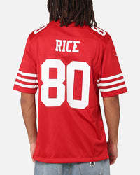 Nike San Francisco 49ers Jerry Rice #80 Limited Jersey Gym Red