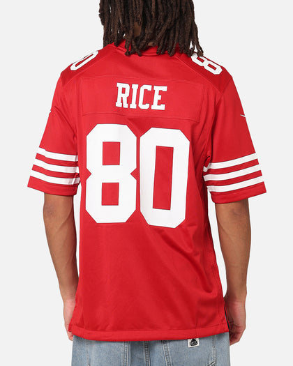 Nike San Francisco 49ers Jerry Rice #80 Limited Jersey Gym Red
