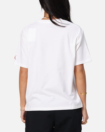Jordan Women's Jumpman Flight Heritage Graphic T-Shirt White