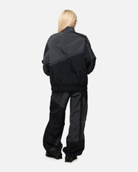 Nike Women's Oversized Street Woven Jacket Anthracite/Black