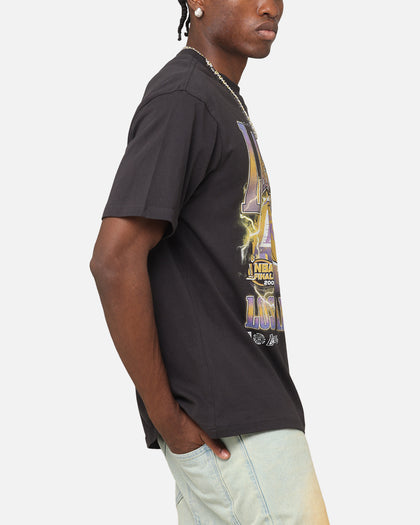 Mitchell & Ness Los Angeles Lakers City Strike T-Shirt Faded Black