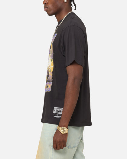 Mitchell & Ness Los Angeles Lakers City Strike T-Shirt Faded Black