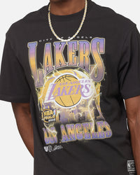 Mitchell & Ness Los Angeles Lakers City Strike T-Shirt Faded Black