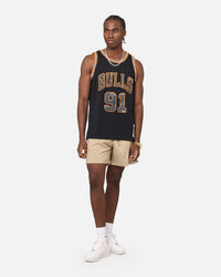 Mitchell & Ness Chicago Bulls Dennis Rodman 'Wilderness' 98 Swing Jersey Black