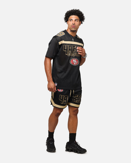 New Era San Francisco 49ers NFL Mesh Graphic Jersey Black