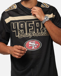 New Era San Francisco 49ers NFL Mesh Graphic Jersey Black