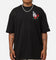 New Era Los Angeles Dodgers Rose Oversized T-Shirt Black