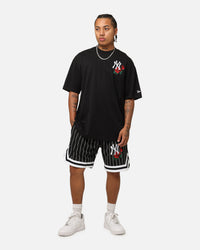 New Era New York Yankees Rose Oversized T-Shirt Black