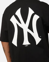 New Era New York Yankees Rose Oversized T-Shirt Black